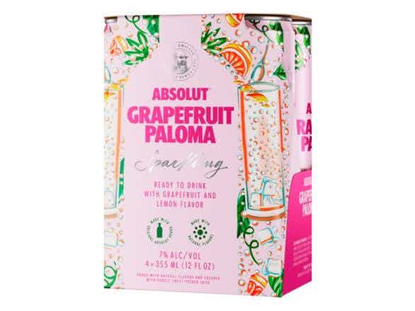 Absolut Cocktail Grapefruit Paloma Price & Reviews | Drizly