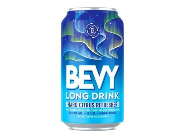 bevy long drink berry calories