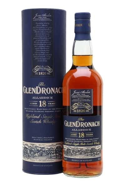 The Glendronach 18 Year Whiskey