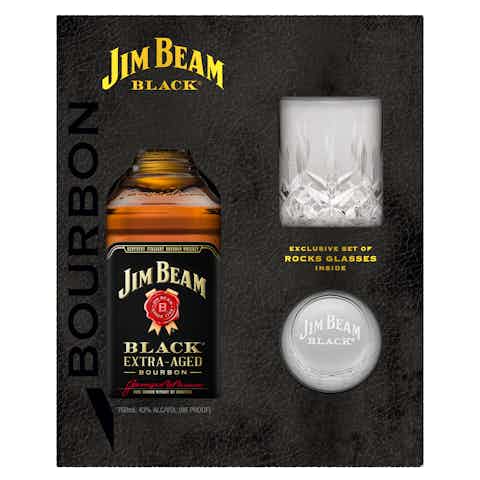 Jim Beam® Black Gift Set