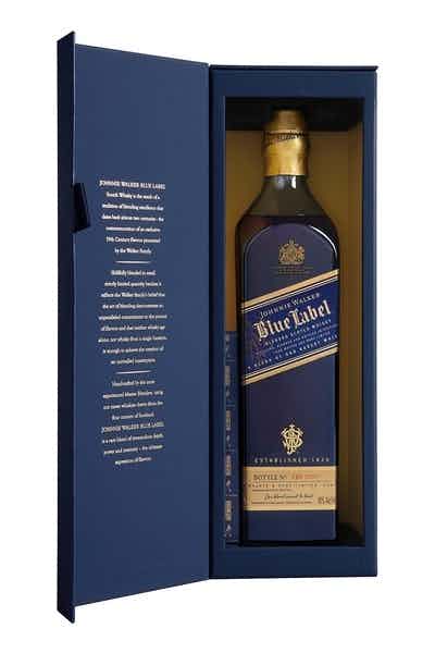  Johnnie Walker Blue Label Blended Scotch Whisky with Blue Label Pen