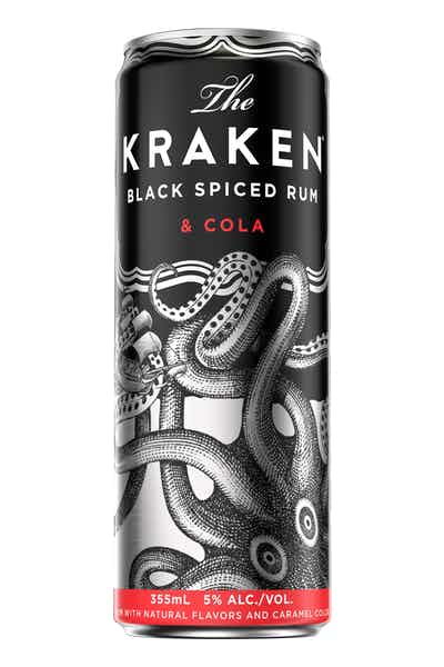 KRAKEN® & Cola 4 packs cans
