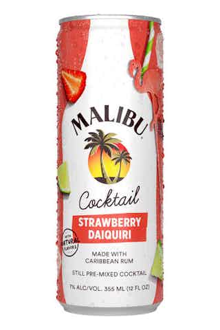 Malibu Strawberry Daiquiri Cocktails