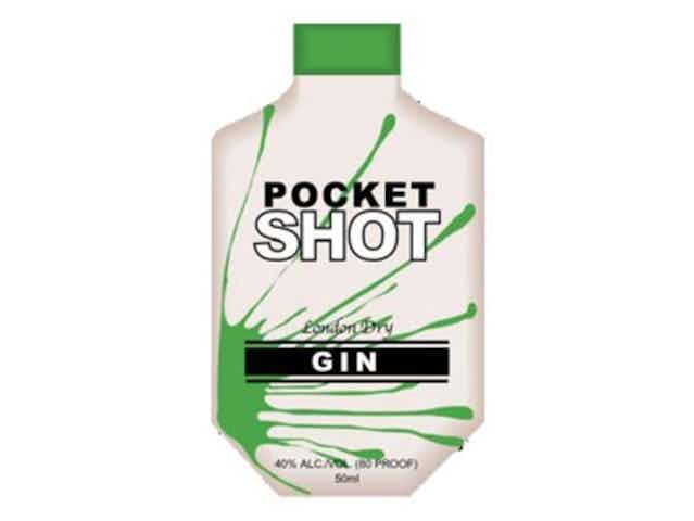 5 Shot Rum Pocket Shots 10 Pouches 100mL