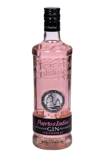 Puerto De Indias Strawberry Gin Price & Reviews | Drizly