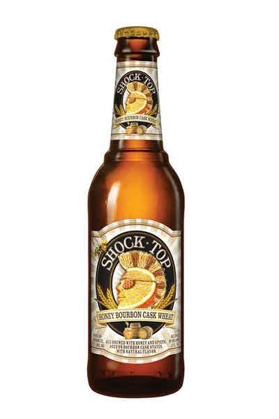 NEW Shock Top Honey Bourbon Cask Wheat 8" Tall Tap Handle Beer Bar Pub Keg #9 
