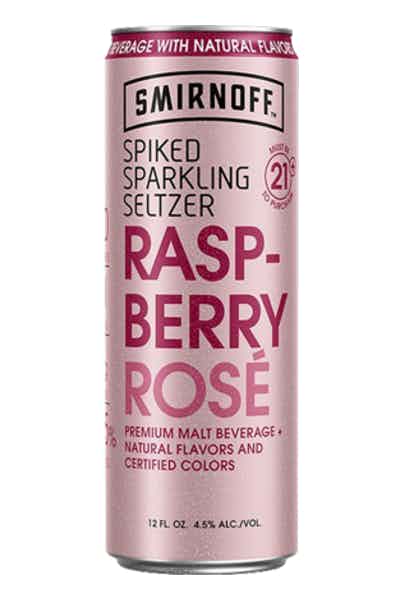 Smirnoff Seltzer Raspberry Rosé
