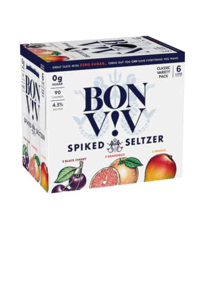 BON V!V Spiked Seltzer Variety Pack