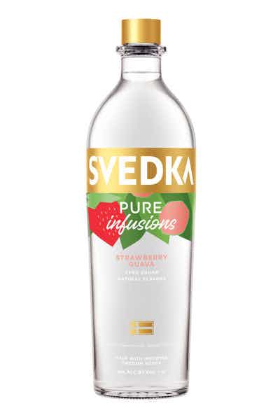 SVEDKA Pure Infusions Strawberry Guava Flavored Vodka