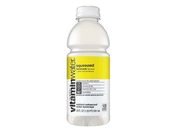 vitamin water label